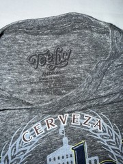 Modelo Crest Tee Men’s M Tee Luv Gray Short Sleeve Crew Neck Tshirt New
