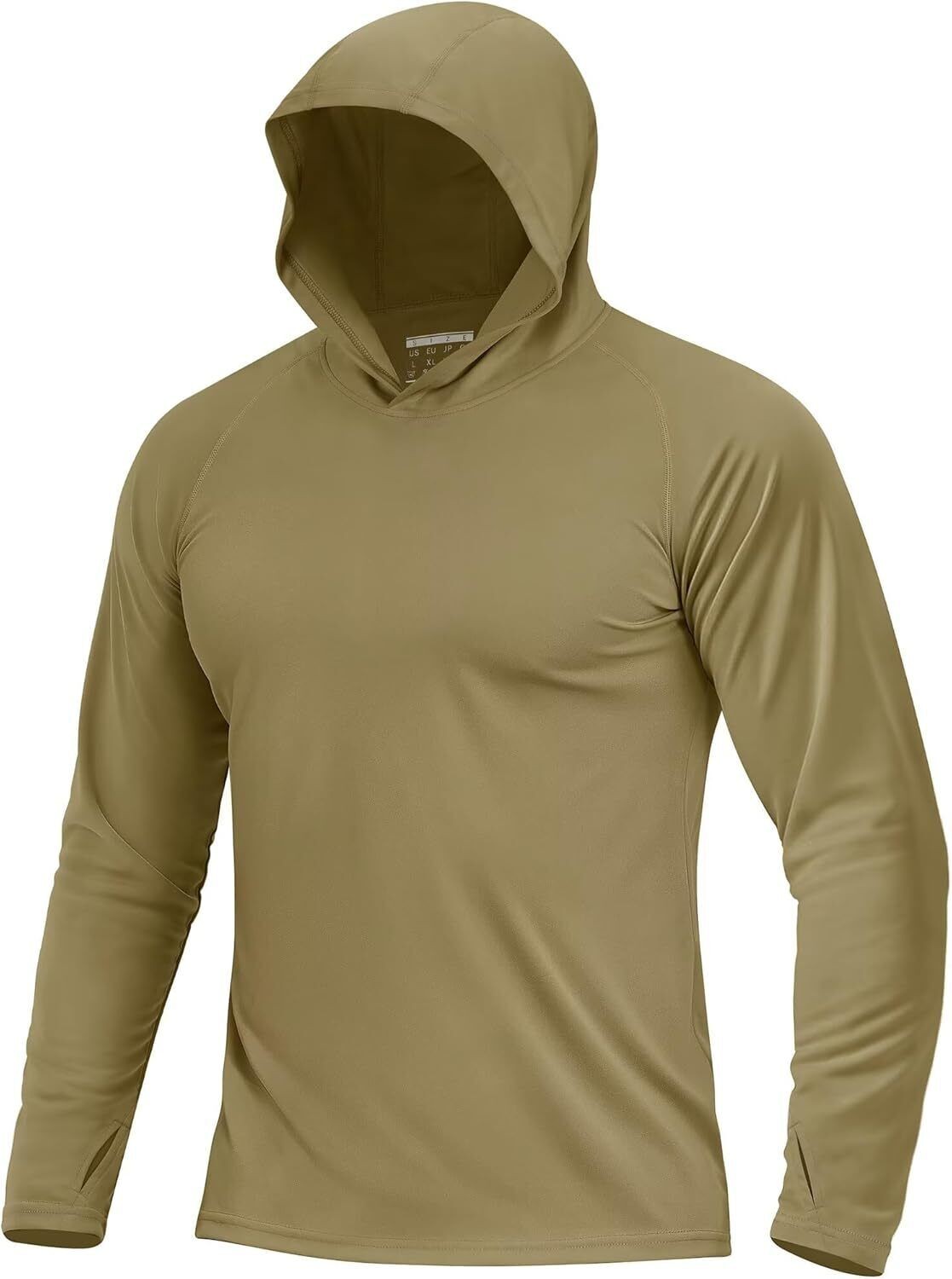 Men's UPF 50+ Sun Protection Hoodie Lightweight Long Sleeve Fishing Hiking Shirt gallery