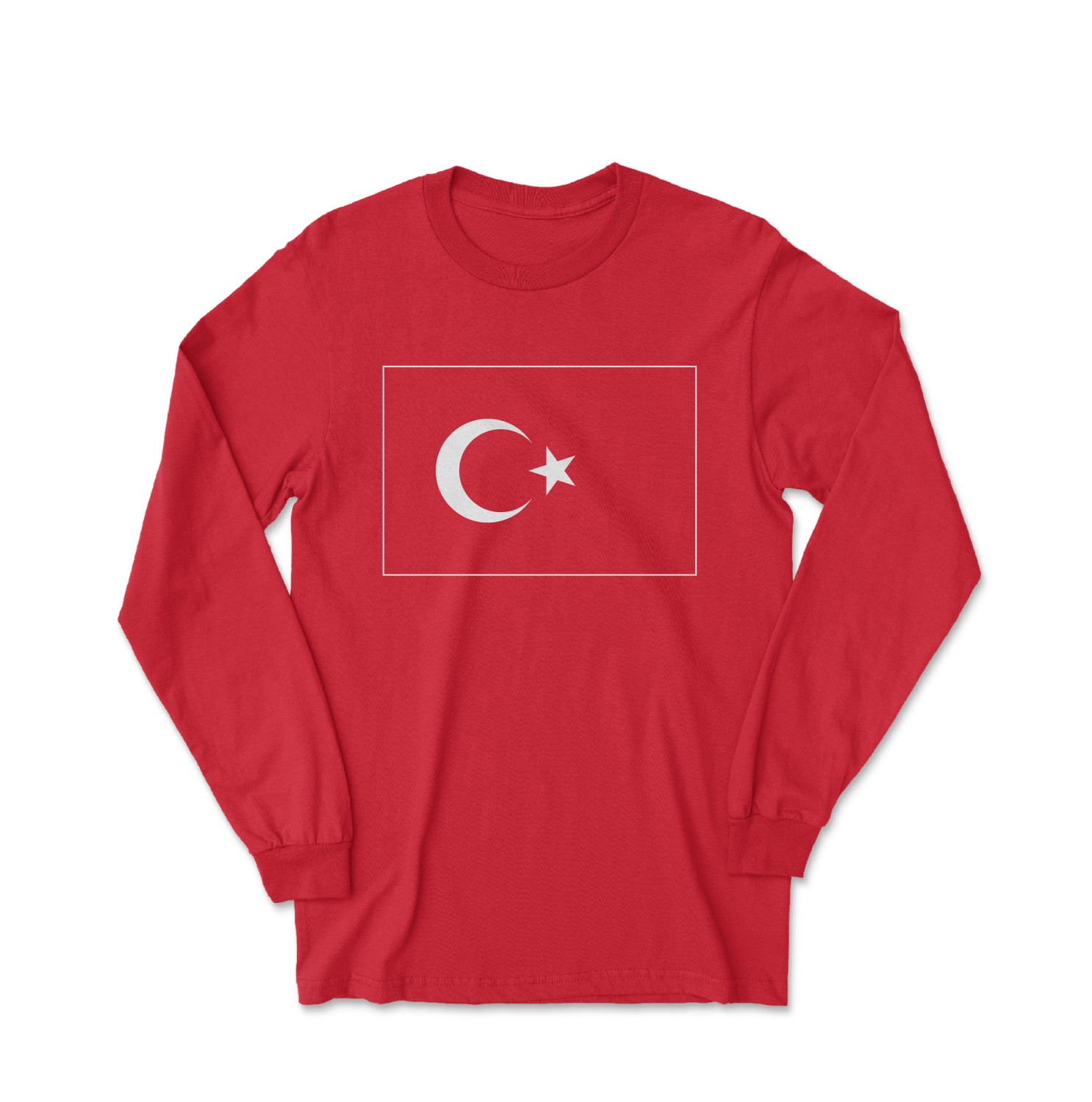 Turkiye Pride Akturkoglu 7 Two-Sided Jersey Style Long Sleeve T-Shirt gallery