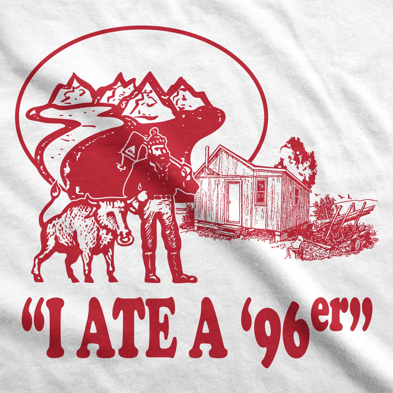 Ate A 96Er T Shirt Funny Vintage Graphic Tee Gift for Dad Hilarious Adult Humor gallery