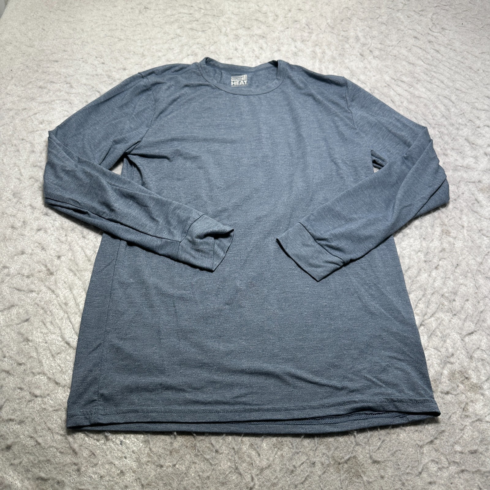 32 Degrees Thermal Shirt Gray Lightweight Crew Neck Mens Size Medium M gallery