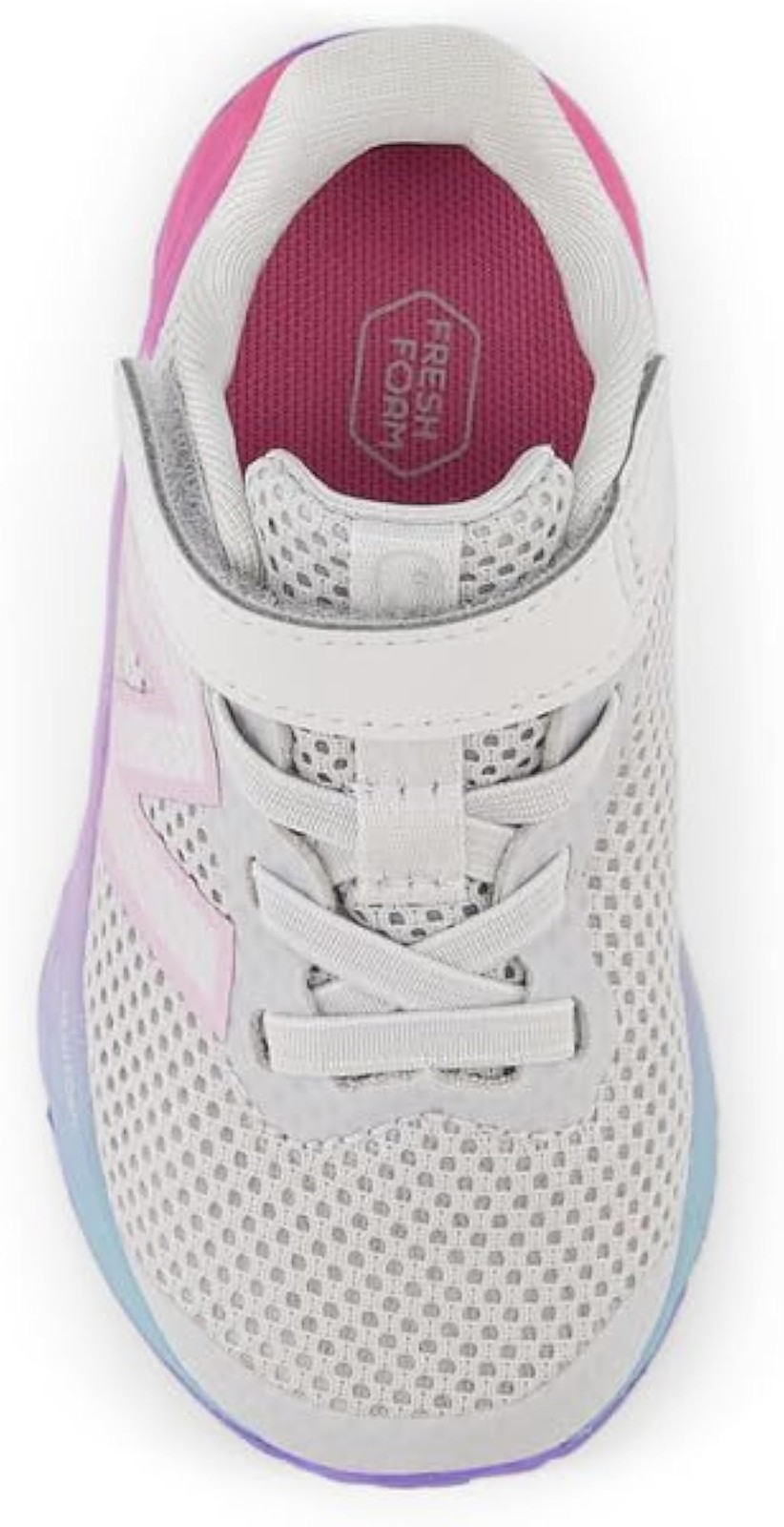 New Balance Kids Fresh Foam Arishi V4 Bungee Lace with Top Strap Running Shoe, G gallery
