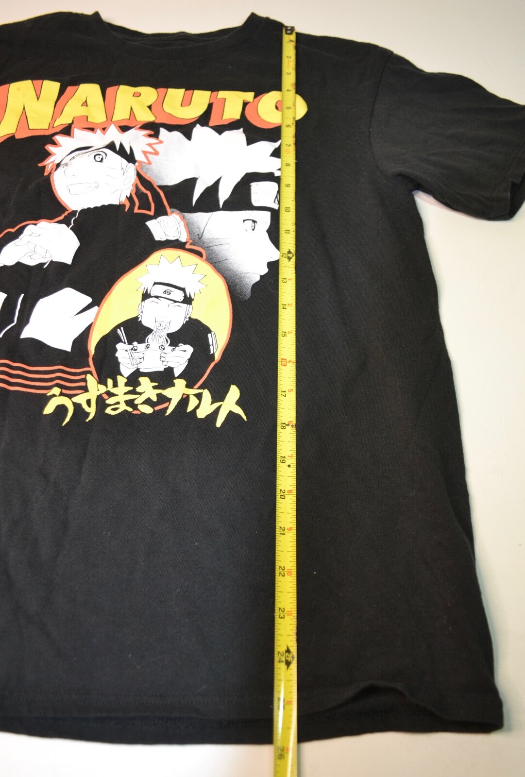 Naruto Shippuden Uzumaki Graphic T-Shirt Viz Media 20th Anniversary Sz M gallery