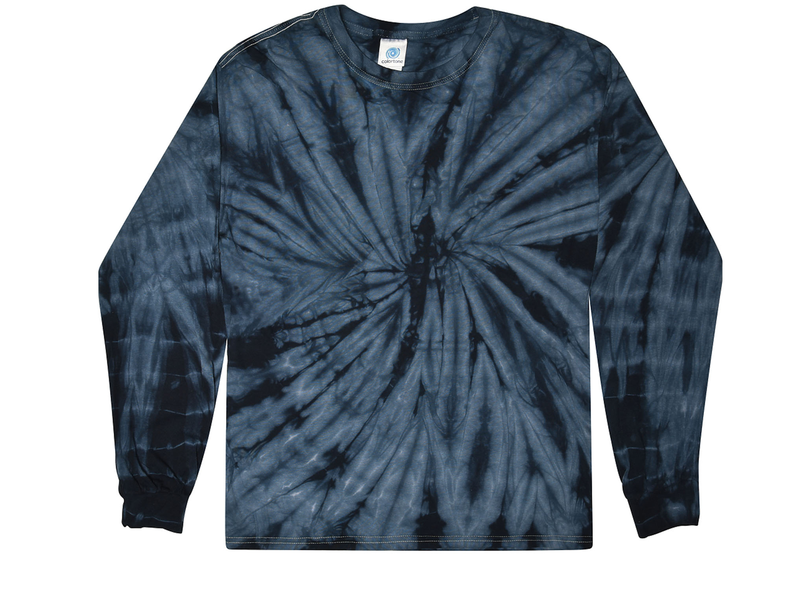 Long Sleeve Tie Dye T-Shirts Multicolor Adults & Kids Size Cotton Colortone gallery