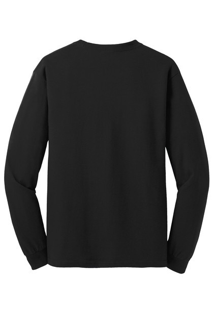 Gildan G540 Heavy Cotton Men's Long Sleeve Crew Neck Plain Blank Stylish T-shirt gallery
