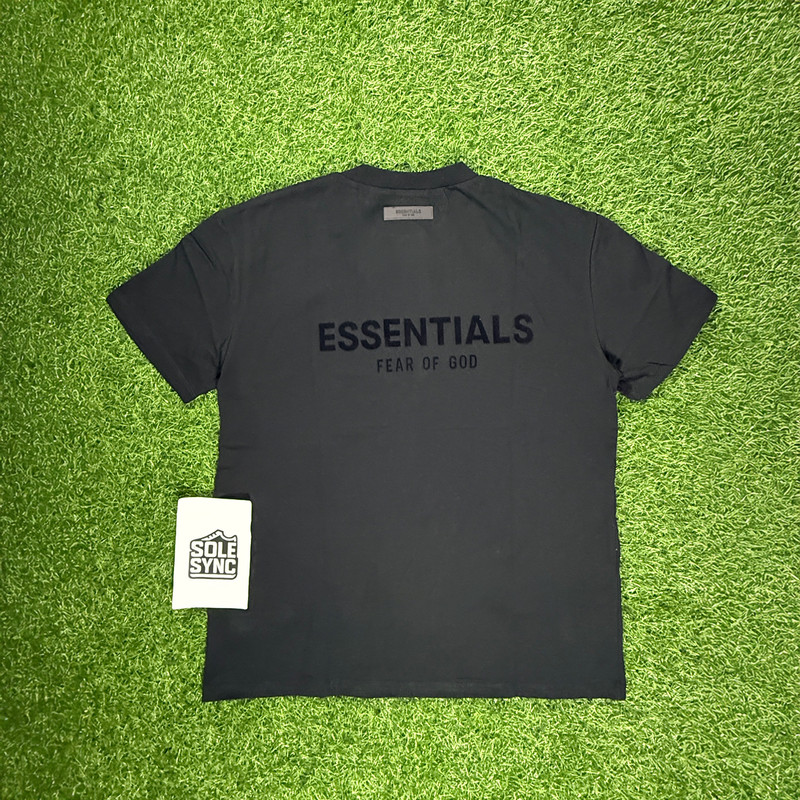 Fear of God Essentials T-Shirt SS22 Stretch Limo Black - 100% Authentic (XS-XL) gallery