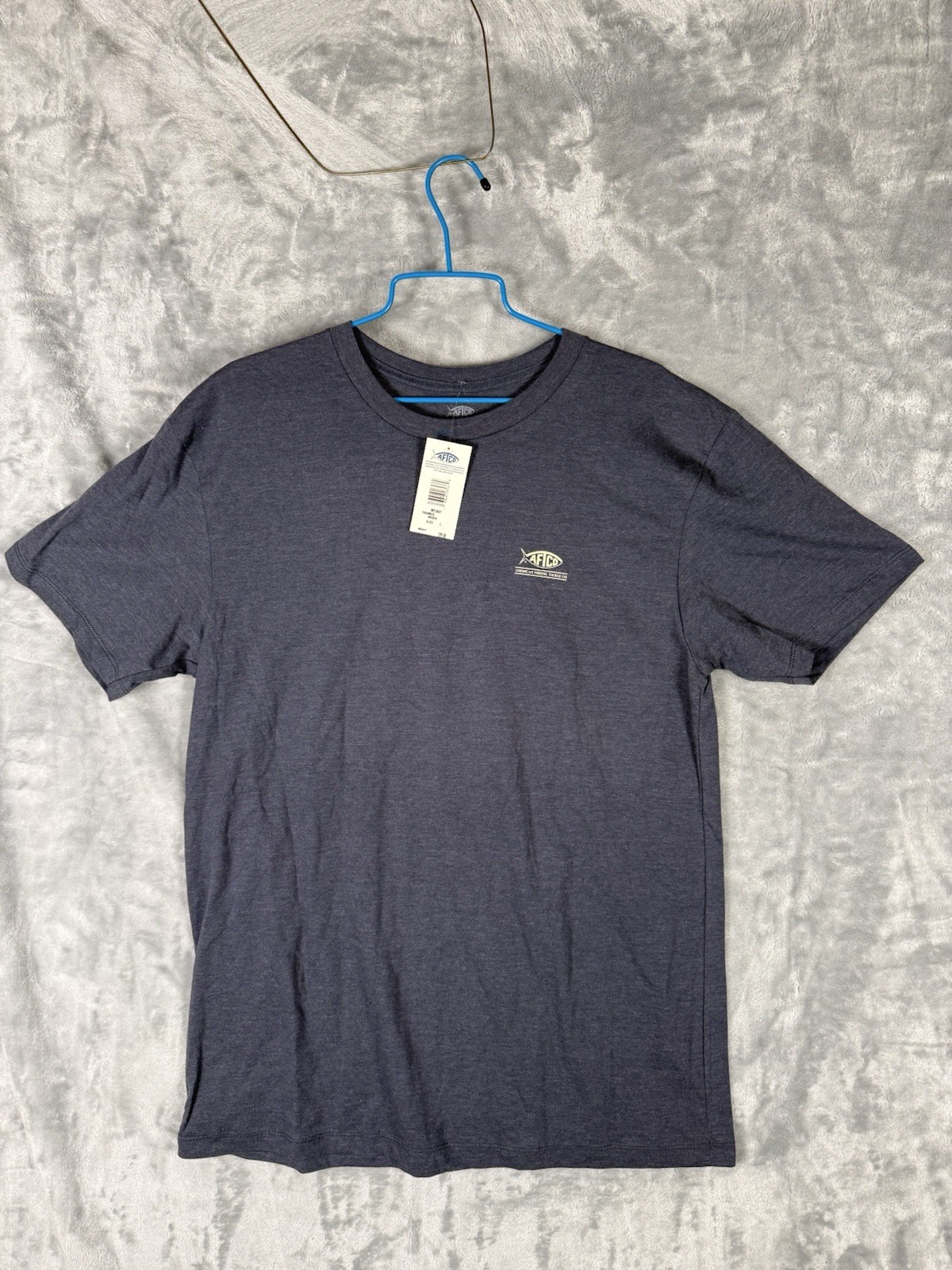 NEW AFTCO T Shirt Mens Large Bass Fishing Graphic Short Sleeve Crewneck gallery
