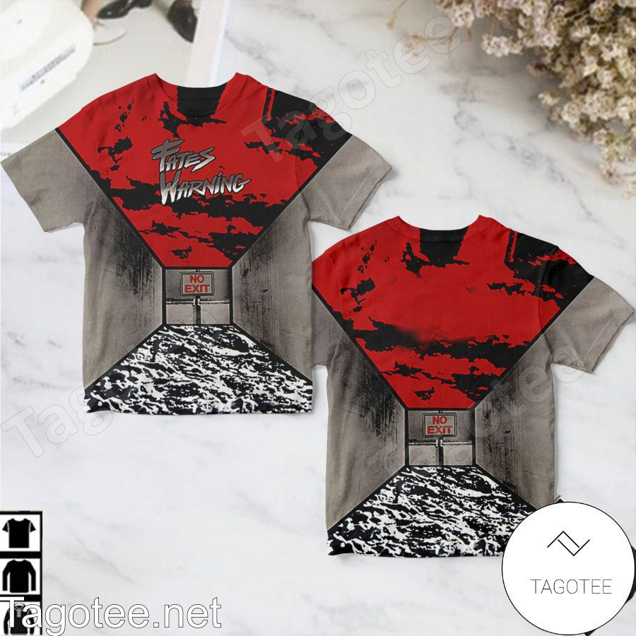 Fates Warning - No Exit Classic Prog Metal Band Tee S 4XL Mens 3D T Shirt gallery