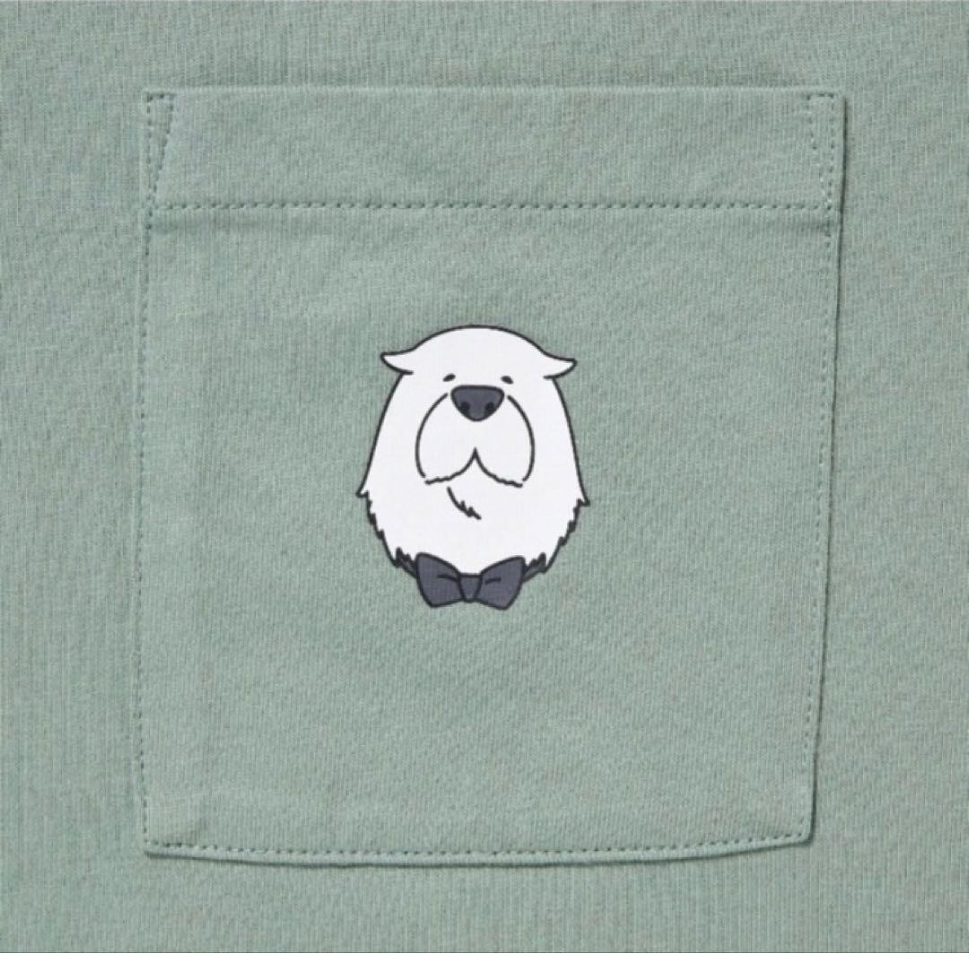 SPYxFAMILY Uniqlo Collab T-shirt 4XL Green Used gallery
