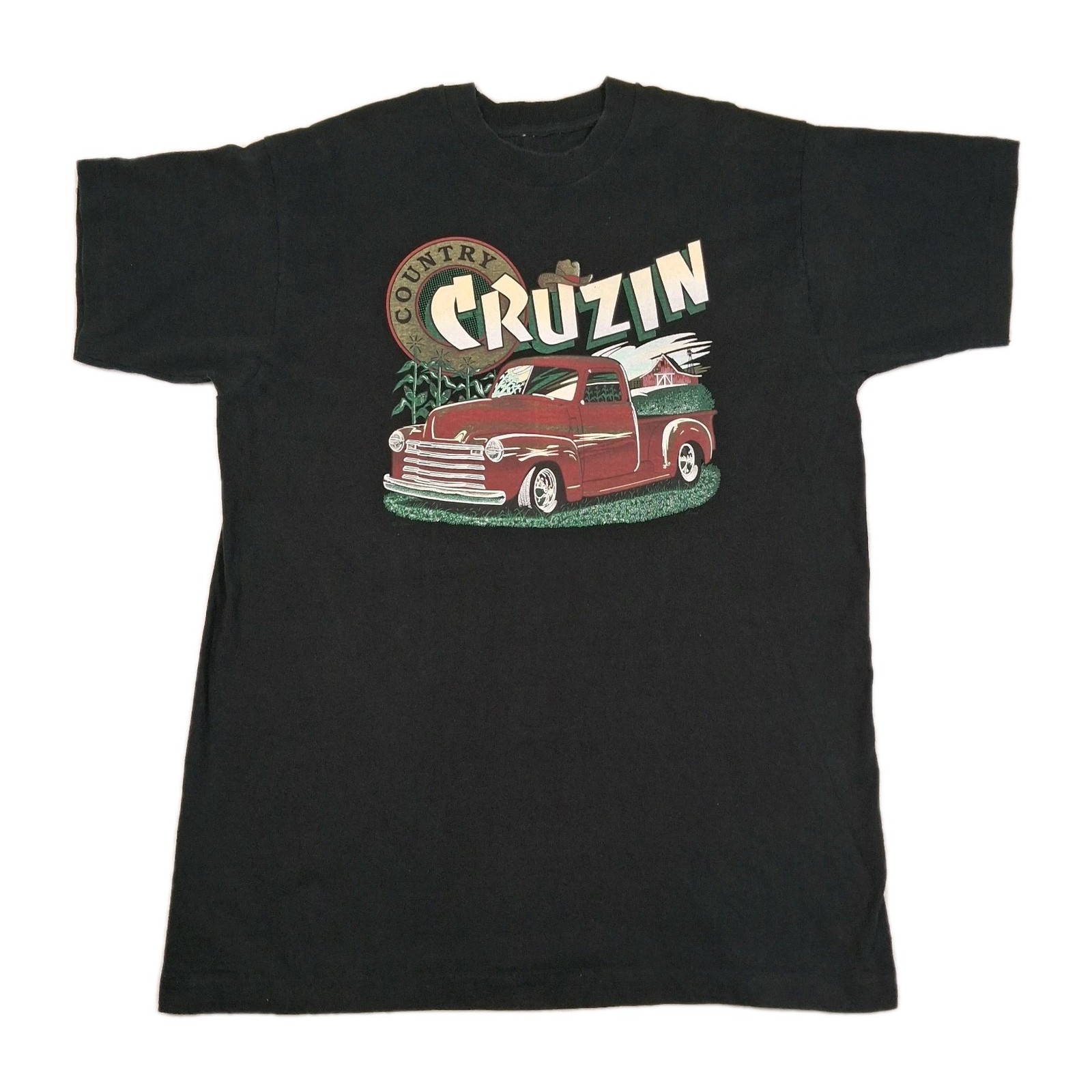 Vintage Fruit Of The Loom Single Stitch 50s Chevrolet Truck T-Shirt Men’s XL USA
