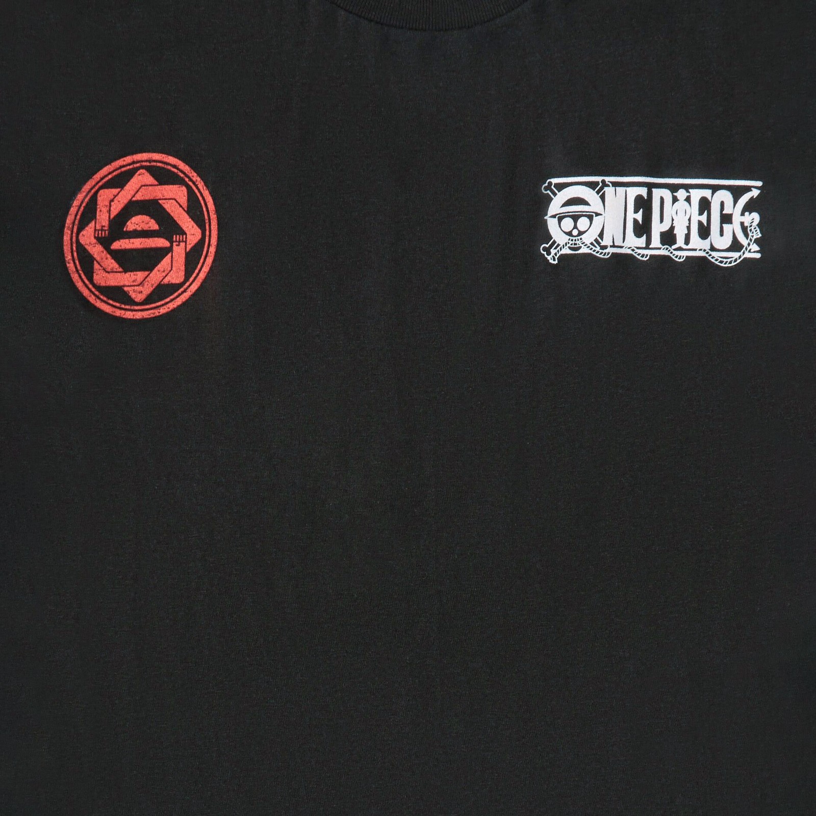 One Piece Shirt Men's Luffy Front and Back Print Short Sleeve Tee gallery