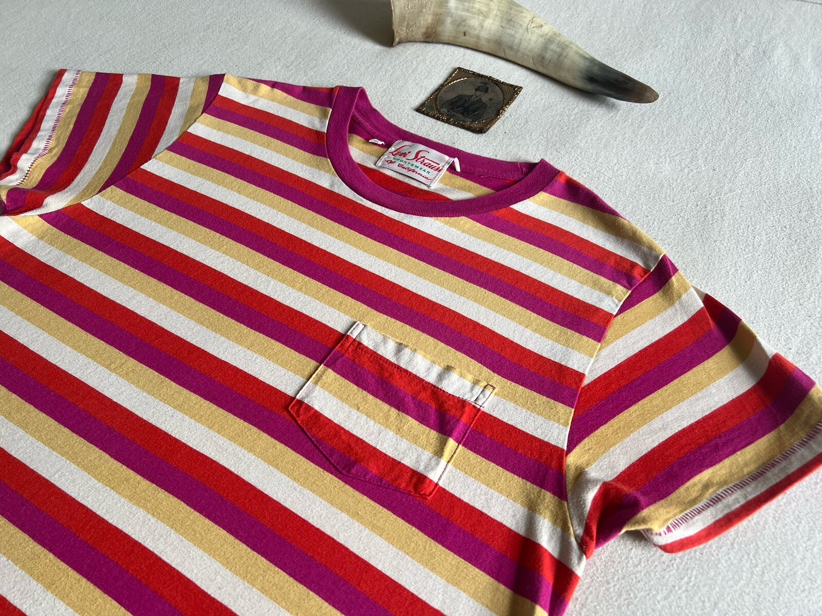 LVC T-Shirt M Levi's Vintage Clothing 50s Sportswear Single Stitch LNWOT Mint A+ gallery