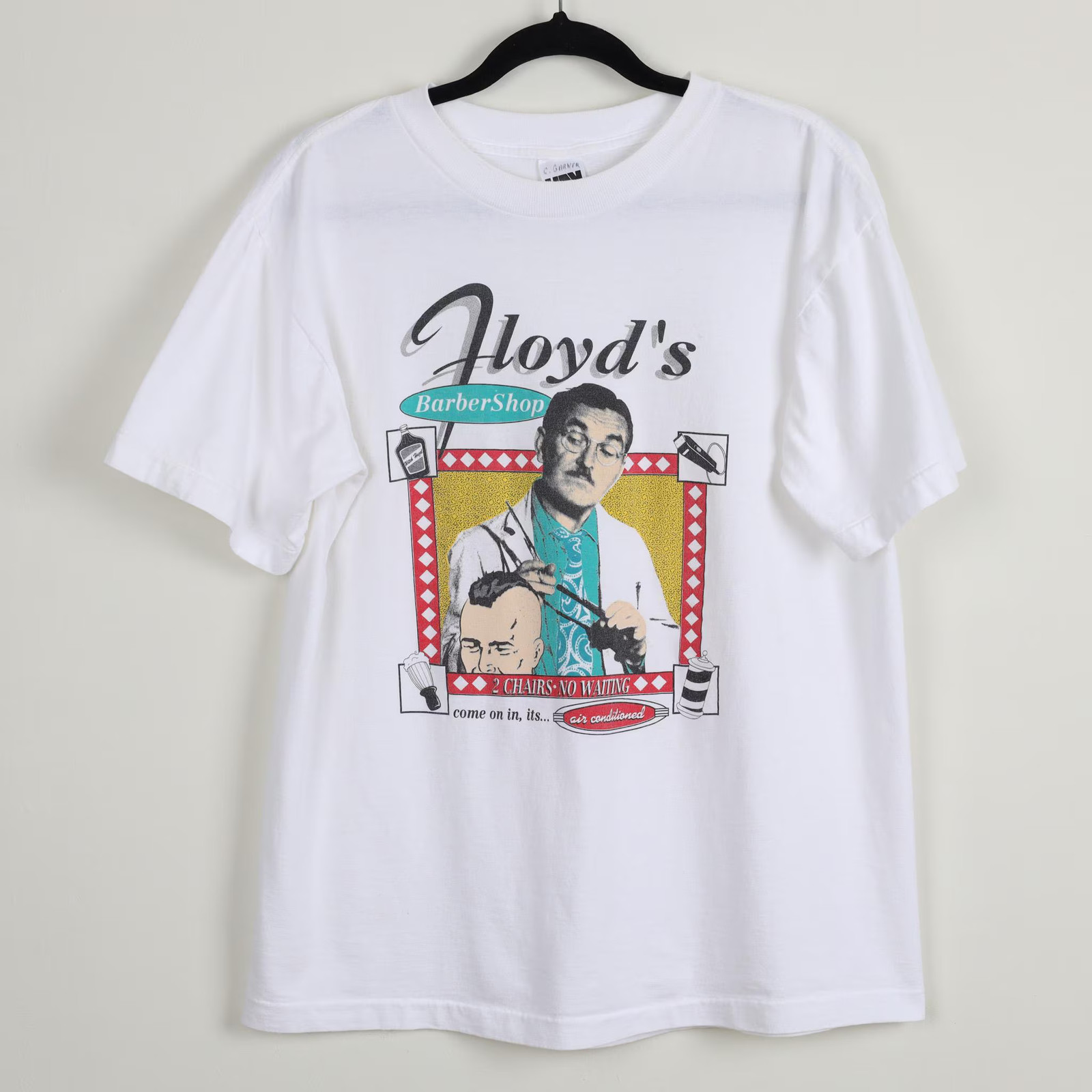 Vintage 90s Floyd’s Barber Shop Andy Griffith Show TV Sitcom T-Shirt Size XL