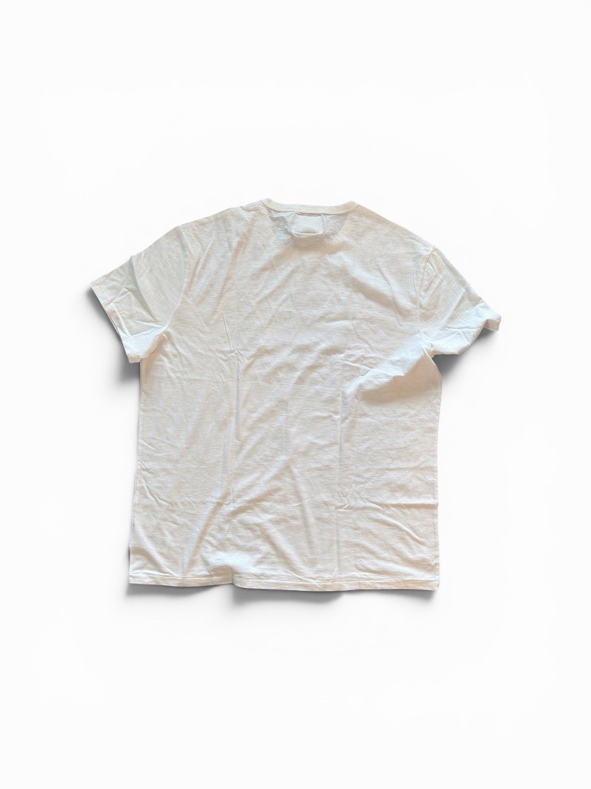 Polo Ralph Lauren Tough & Sturdy Denim Graphic T-Shirt White/Navy Mens XL NWT gallery