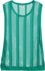 Men’s Striped Top Mesh Tank Tops Fishnet Sleeveless See Thru Muscle Undershirts