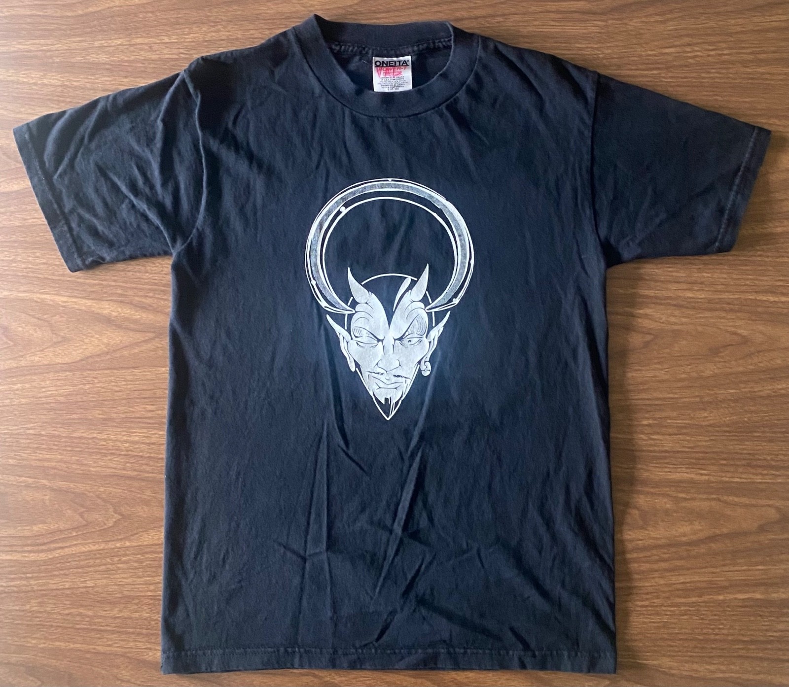 Vintage 90s LUCKY DEVIL BODY PIERCING T-Shirt Seattle Grunge fashion RARE punk gallery