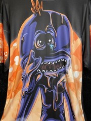 Festie Daze Mr Meseeks “Suh Dude” Sublimination Tshirt Size L