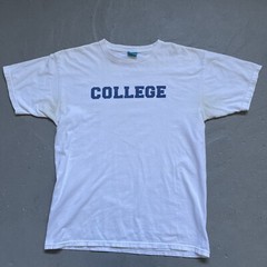 Vintage Enjoi Skateboarding College Spell Out T-Shirt 1990s-Y2K Skate Medium