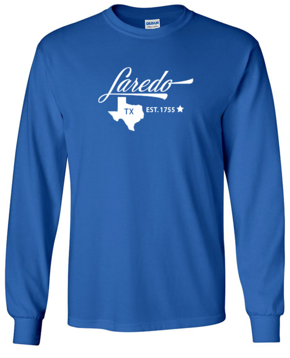Laredo Texas T-Shirt State Long Sleeve Graphic Tees Unisex apparel Design gallery