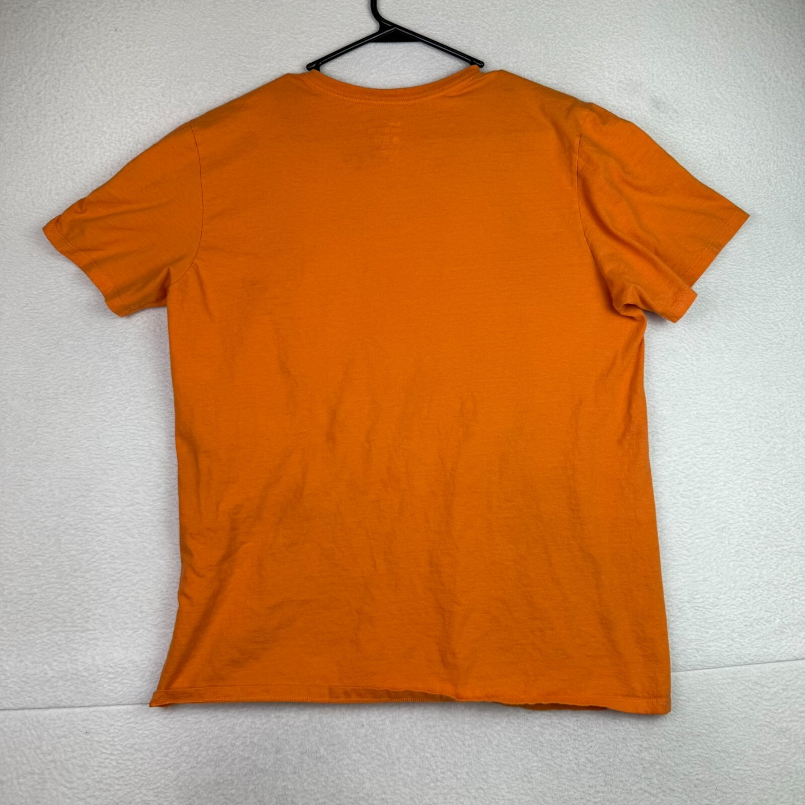 Nike Athletic Cut T-Shirt Men's Size Large Short Sleeve Crewneck Orange gallery