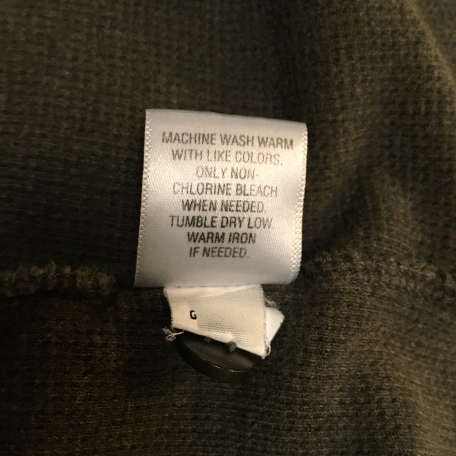 Sonoma Men XL Shirt Green Henley Thermal Waffle Knit 100% Cotton Outdoor Preppy gallery