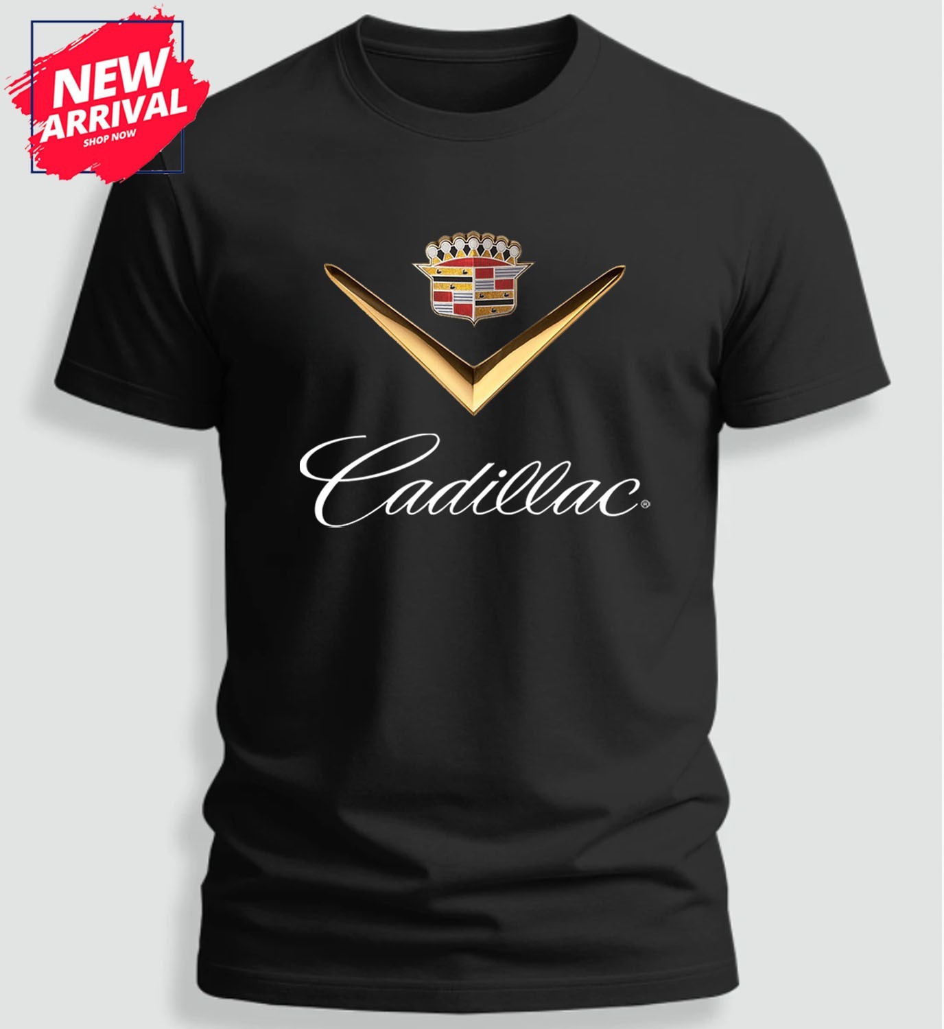 Cadillac Old Logo Men T-Shirt Gifts - USA Size S-5XL gallery