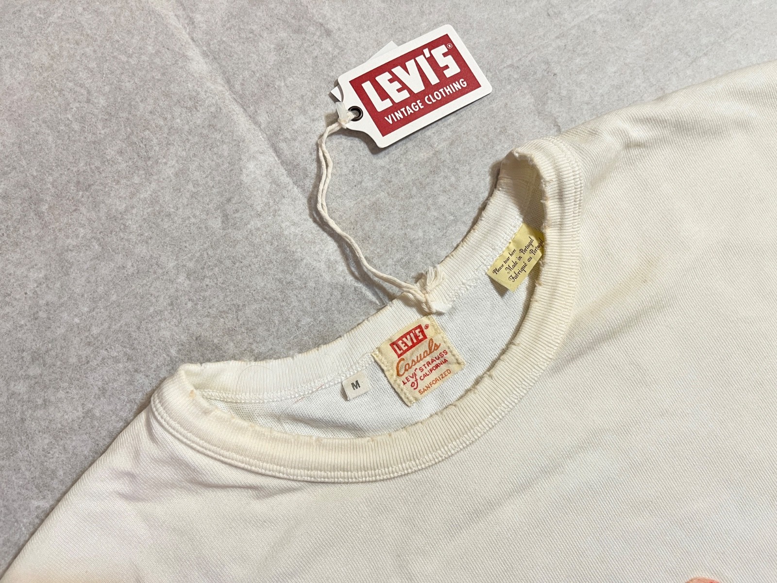 Levi's Vintage Clothing 1960s Loose Tee M Medium t-shirt lvc velvet underground gallery