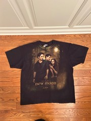 Twilight saga new moon 2009 movie promo Tshirt anvil size xl. Y2K vampire