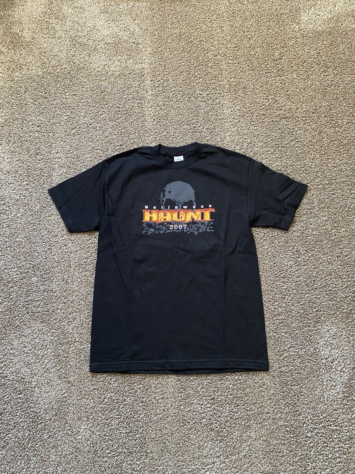 Vintage 2007 Knotts Scary Farm Halloween Haunt T Shirt Size Men’s Large