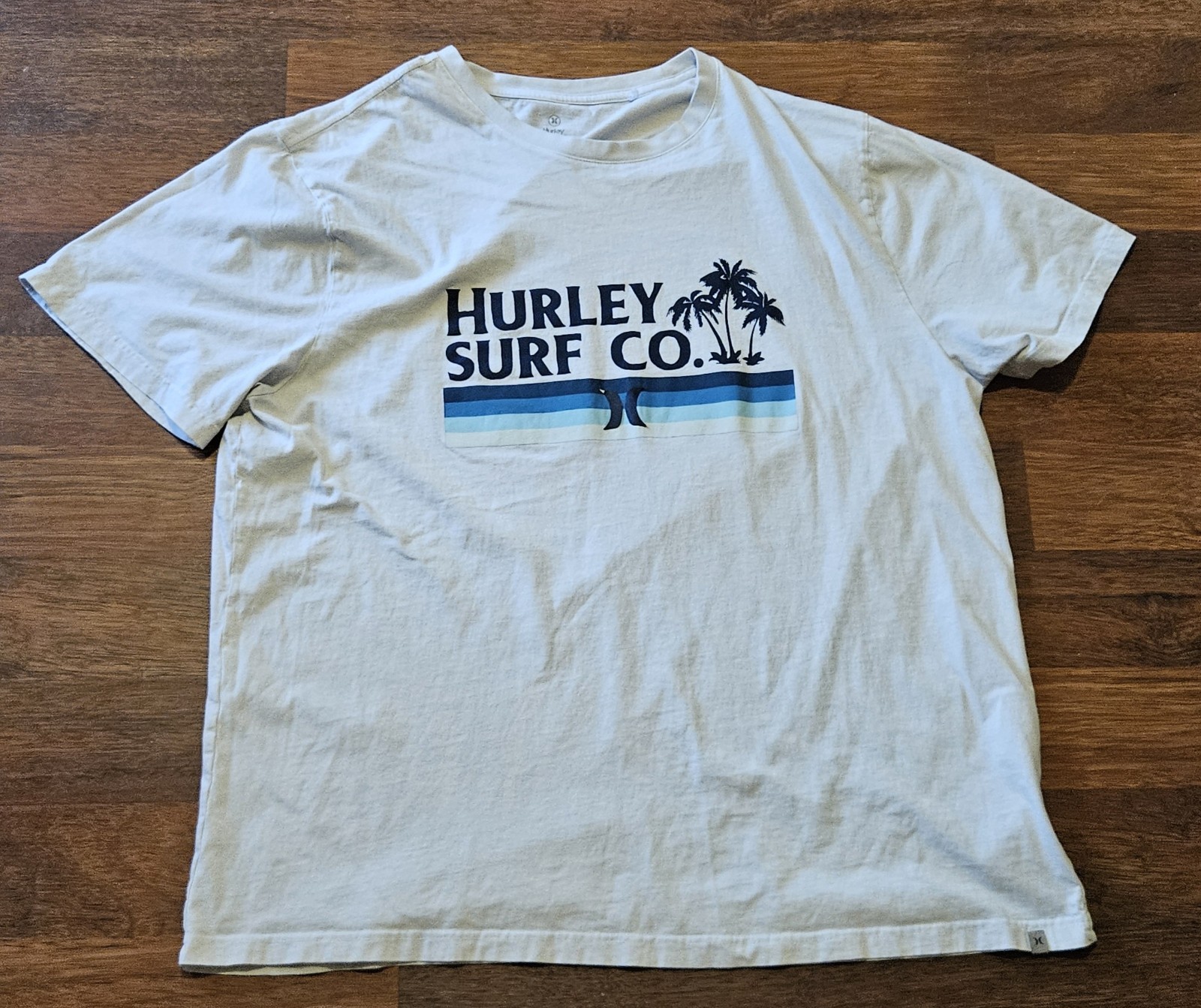 N/A HURLEY mens big &tall T-shirt SIZE 2XL COLOR WHITE gallery