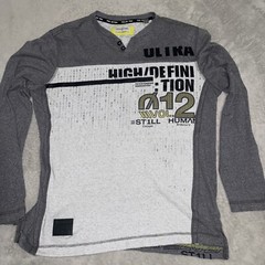 Projek Raw Shirt Mens M Medium Long Sleeve Graphic Print