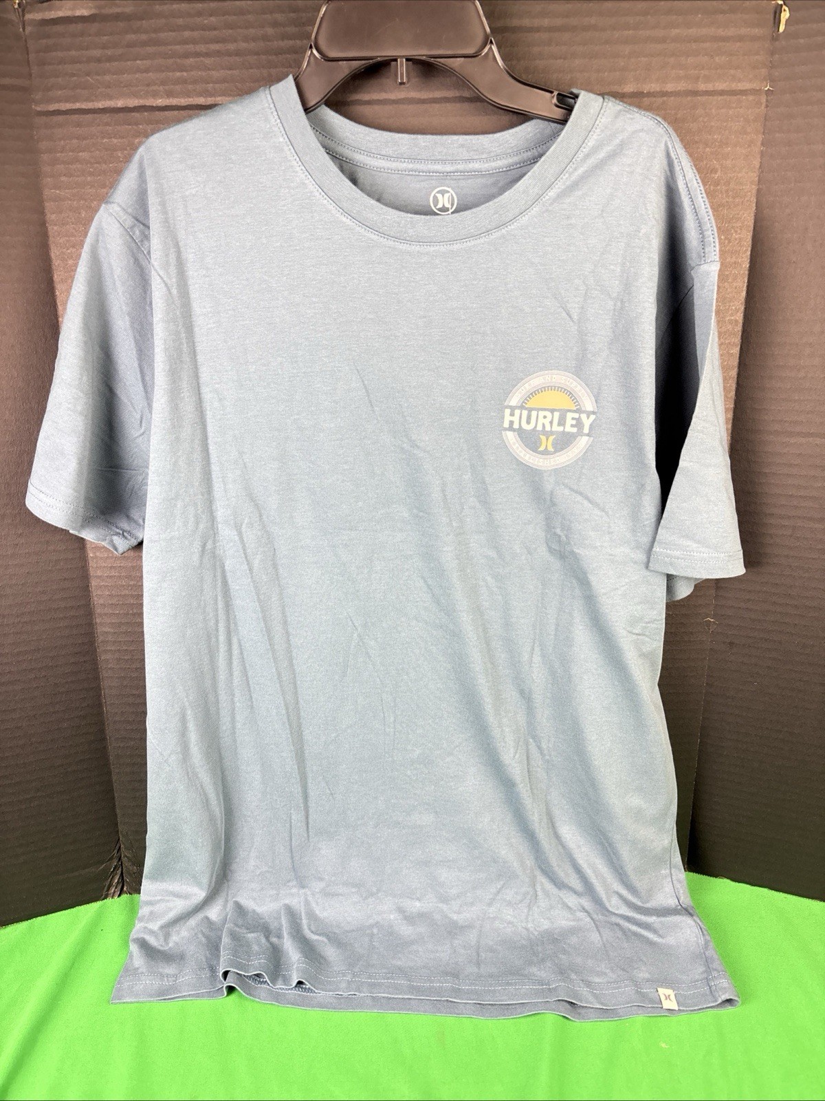 Hurley Men's Graphic Tee Size Large Blue gallery