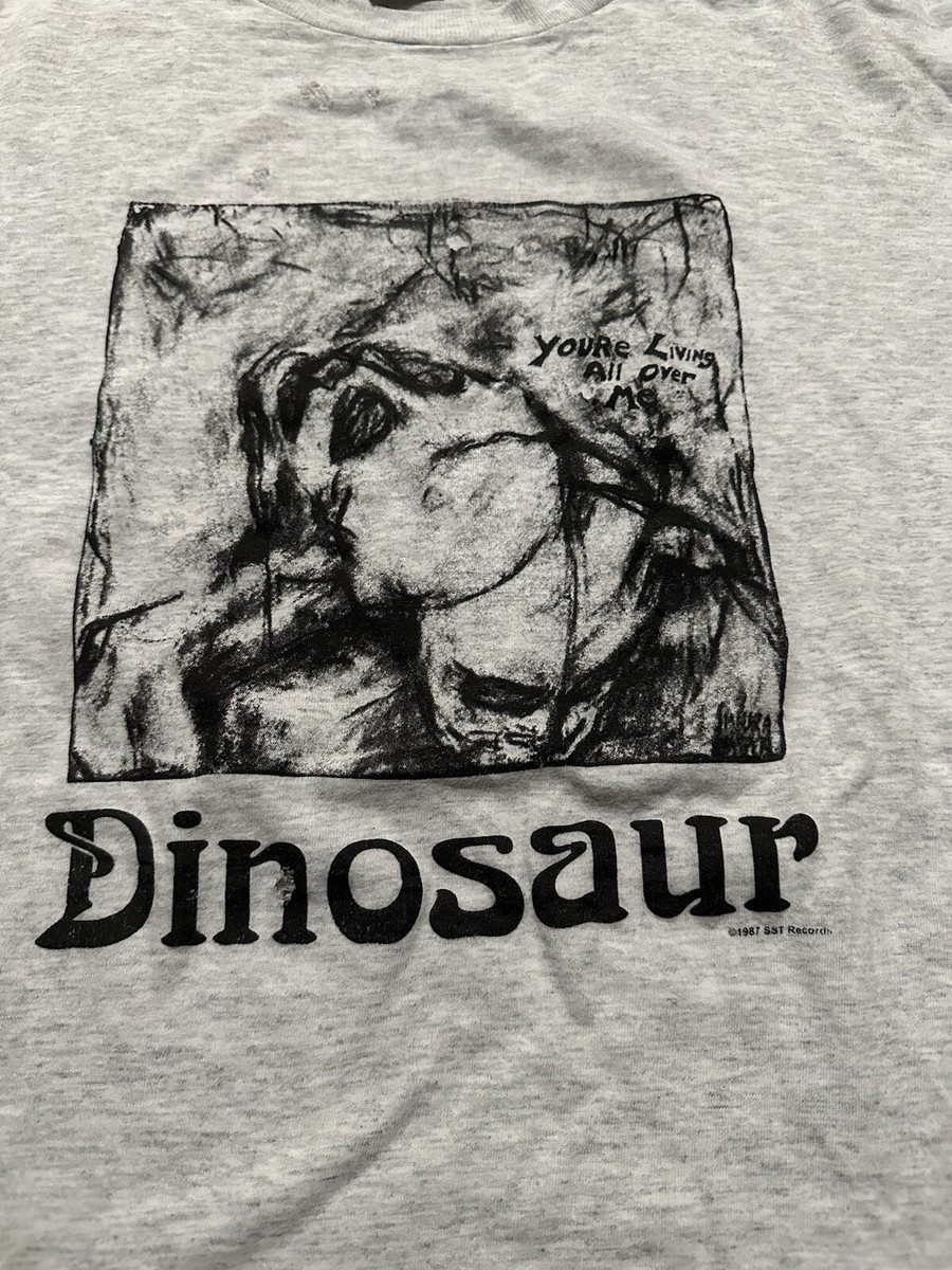 Vintage Dinosaur Jr T-Shirt Rock You’re Living All Over Me 1987 16D704
