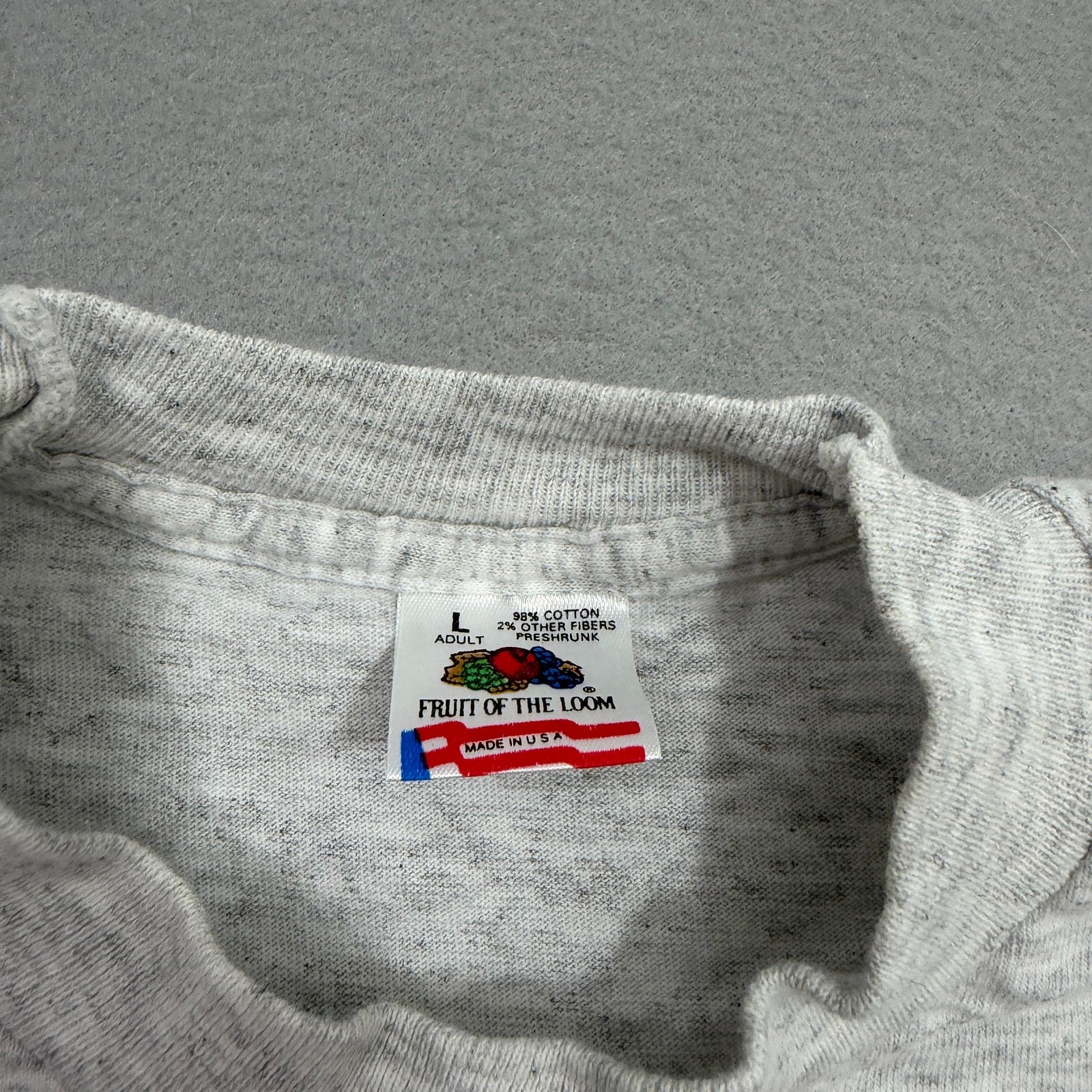 Vintage Koala Bear Graphic Shirt Large Gray 90s Single Stitch USA Animals Zoo gallery