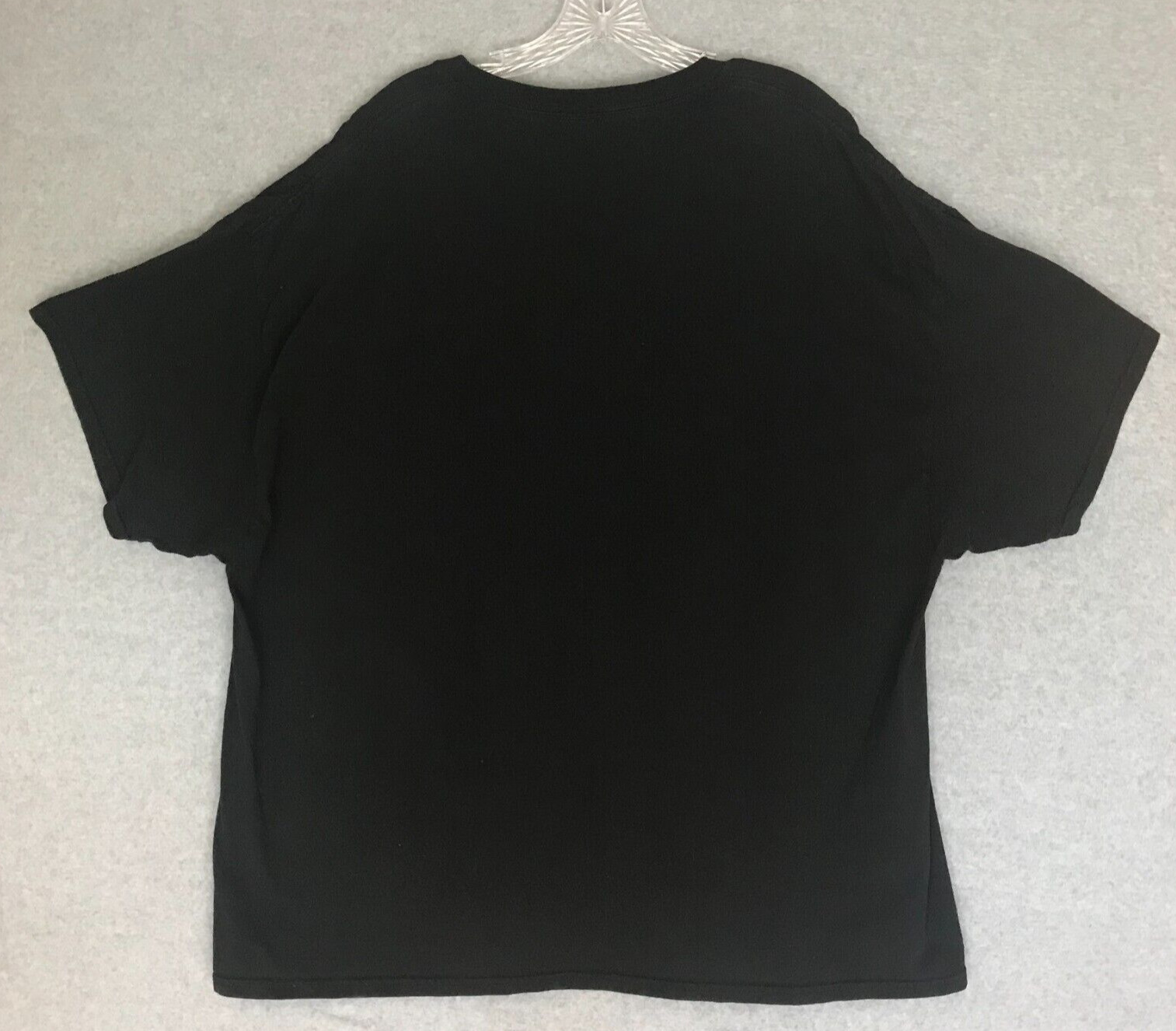 Wu-Tang Clan Flaming Fire Logo art T-Shirt Mens 3XL Hip-Hop Rap Black gallery