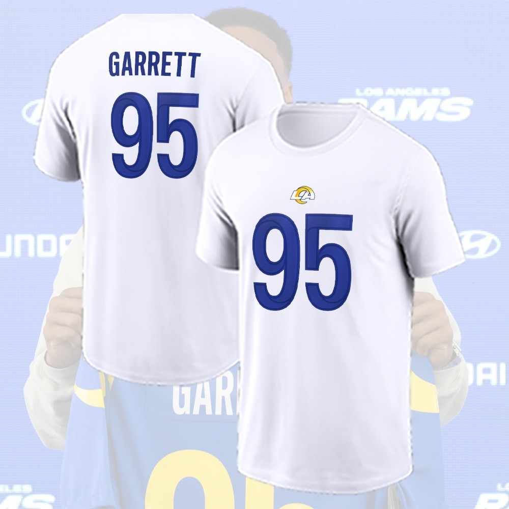 WELCOME! Myles Garrett #95 Los Angeles Team 2026 Name and Number Gift For Fan gallery