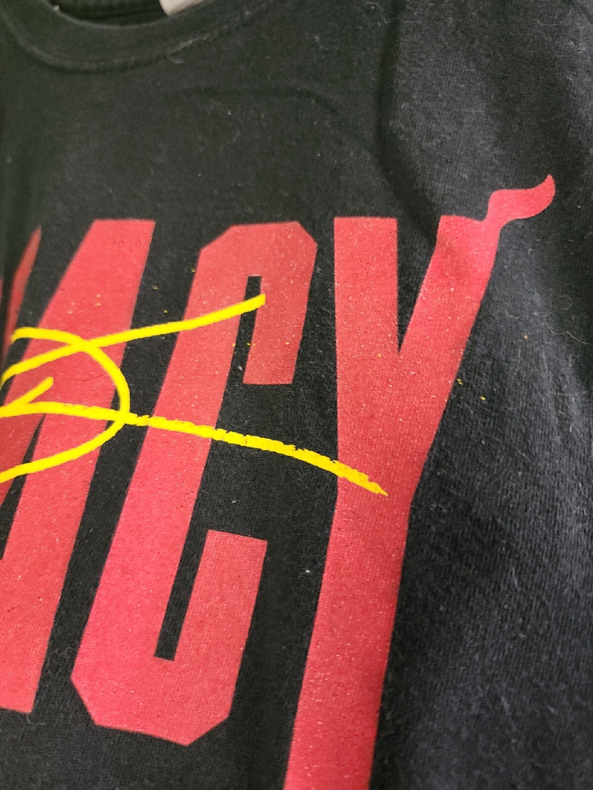 Miami Heat 2020 XL Black Men Basketball T-shirt Wade Legacy SGA Promo gallery