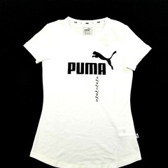 Puma Women’s T-shirt Essentials Graphic Print Logo Cotton