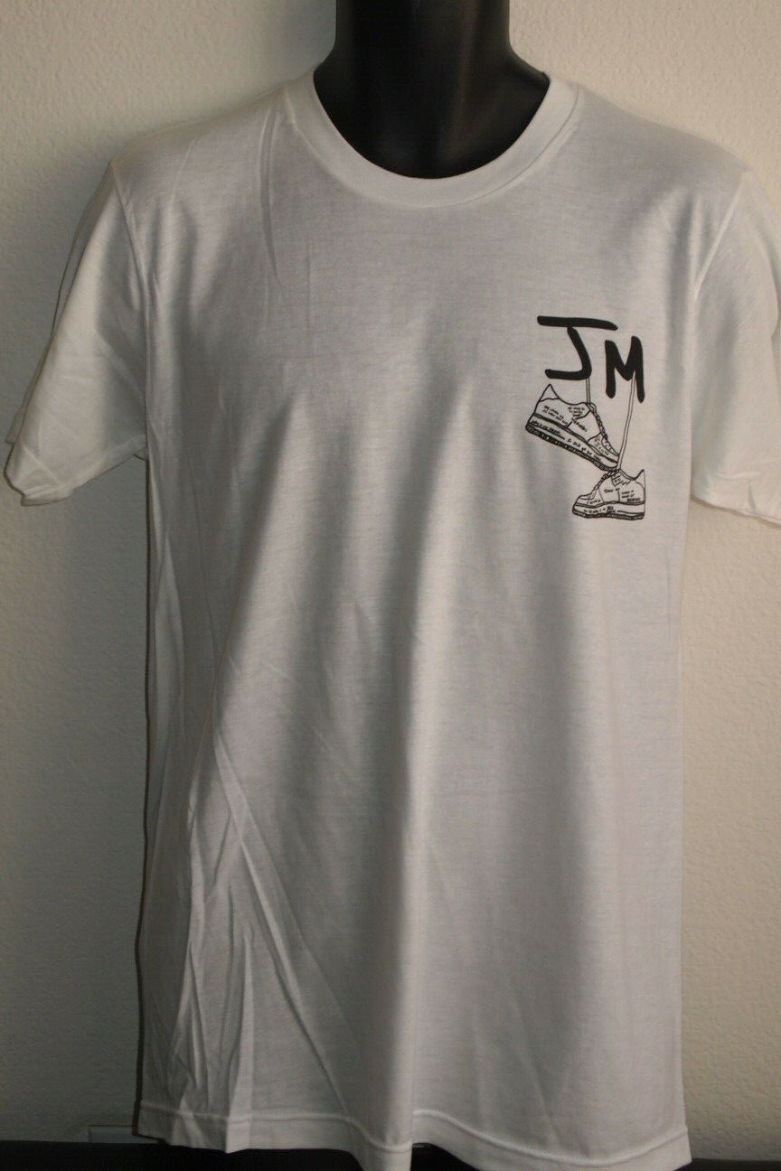 NWOT THE THREAD SHOP JM SHOE BOUQUIET FLOWERS GRAPHIC TSHIRT SIZE MENS MED