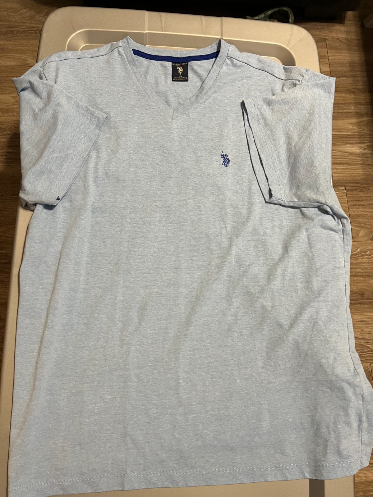 US Polo association Mens T-shirt Lite Blue gallery