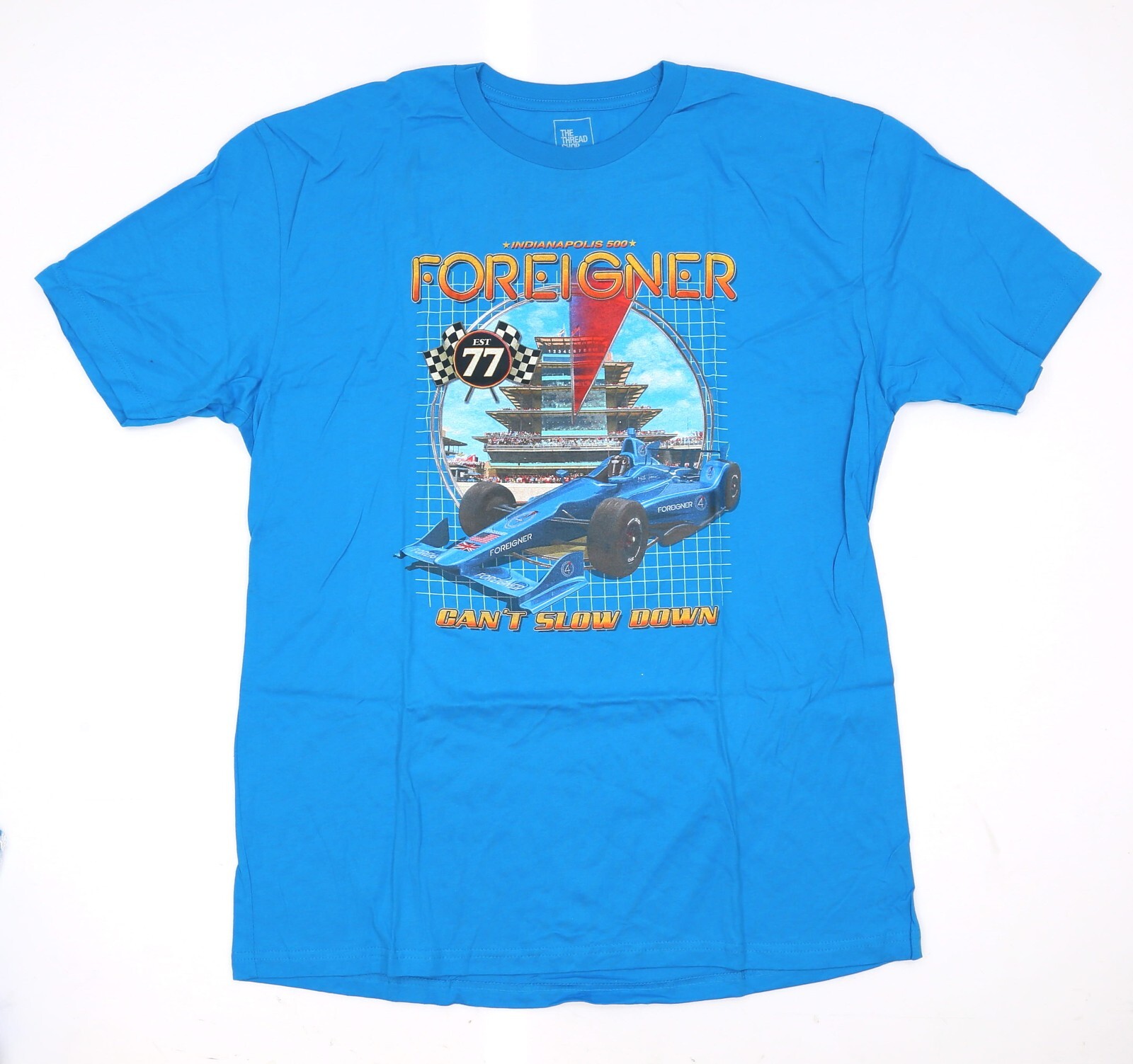The Thread Shop T Shirt XL Indianapolis 500 Picture Foreigner Carb Day 2019 gallery