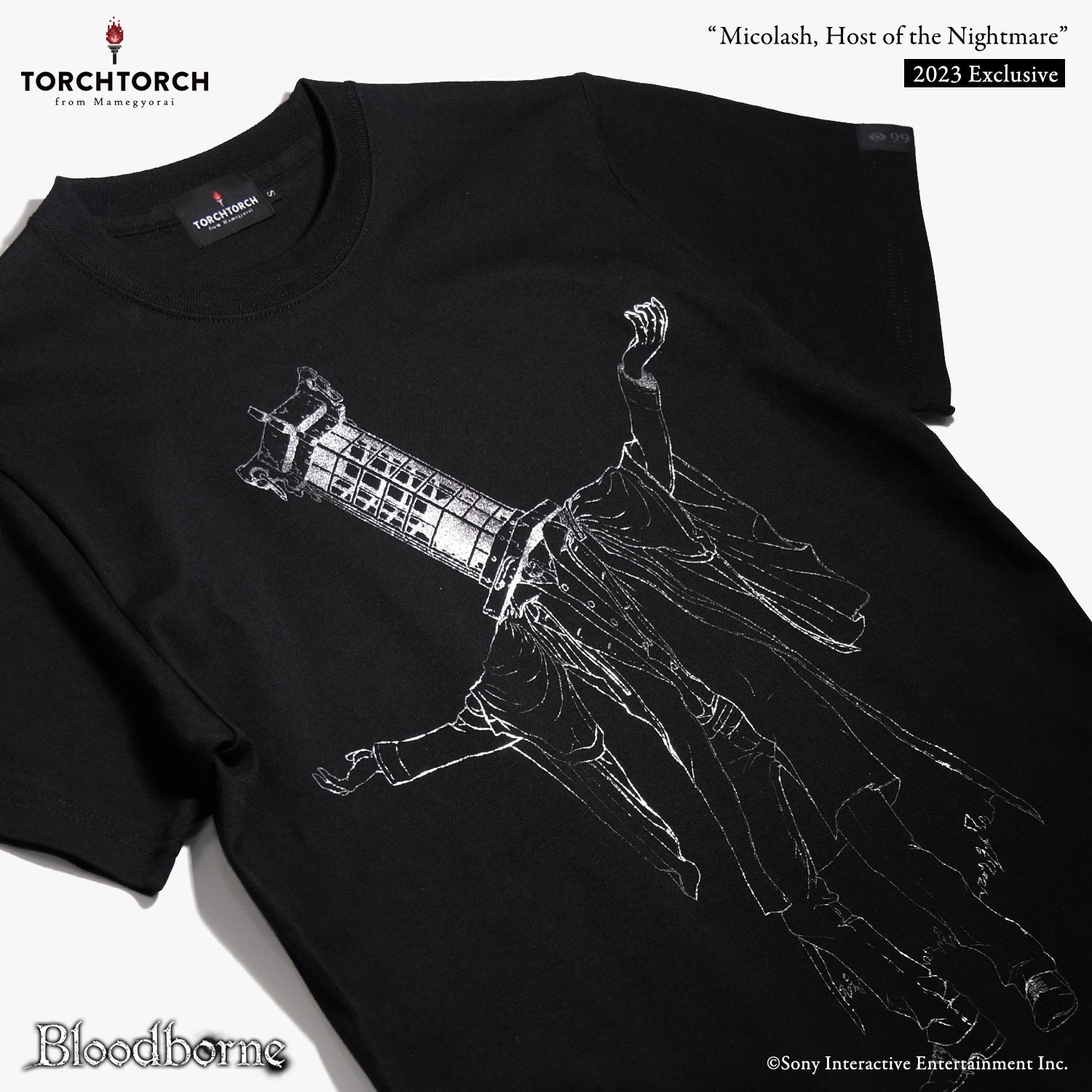 Bloodborne × TORCH TORCH/ T-shirt Collection: Mikolash 2023 ver EX Black × New gallery