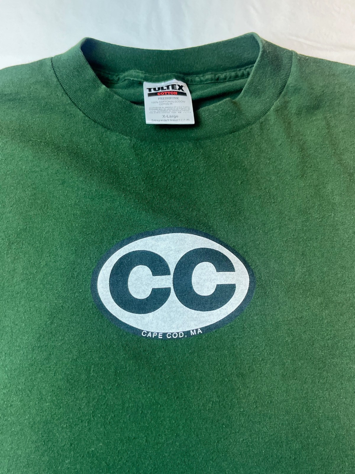 Vintage Cape Cod Massachusetts Tultex T-Shirt size XL – Y2K Green