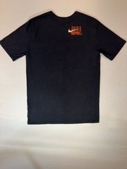 Nike Tee Just Do It Swoosh Logo Tee Black Size L Short Sleeve 100% Cotton