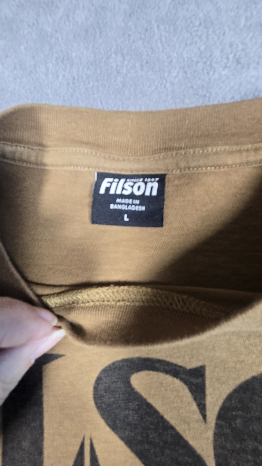 Filson x Seattle Kraken Ranger Graphic T-Shirt Tee Friday The 13th Mask Mens L gallery