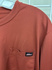 Genuine Dickies Work/Activewear Pocket Long Sleeve T Size Medium EUC Polyester