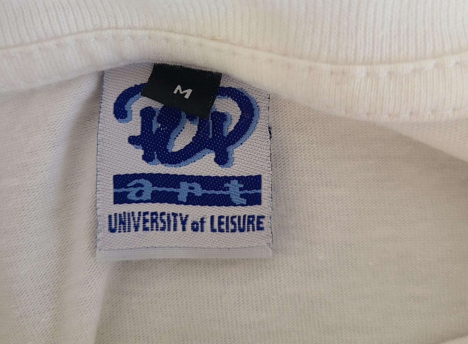 Vintage Frog Bali Pop Art University Of Leisure Men T-Shirt White, Size M gallery