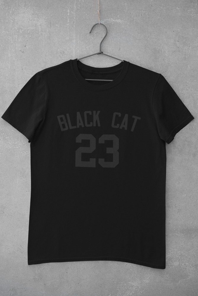 Black Cat 23 Shirt, Match Sneaker Tees, Jordan, 4, 13, 6, Retro, Classic