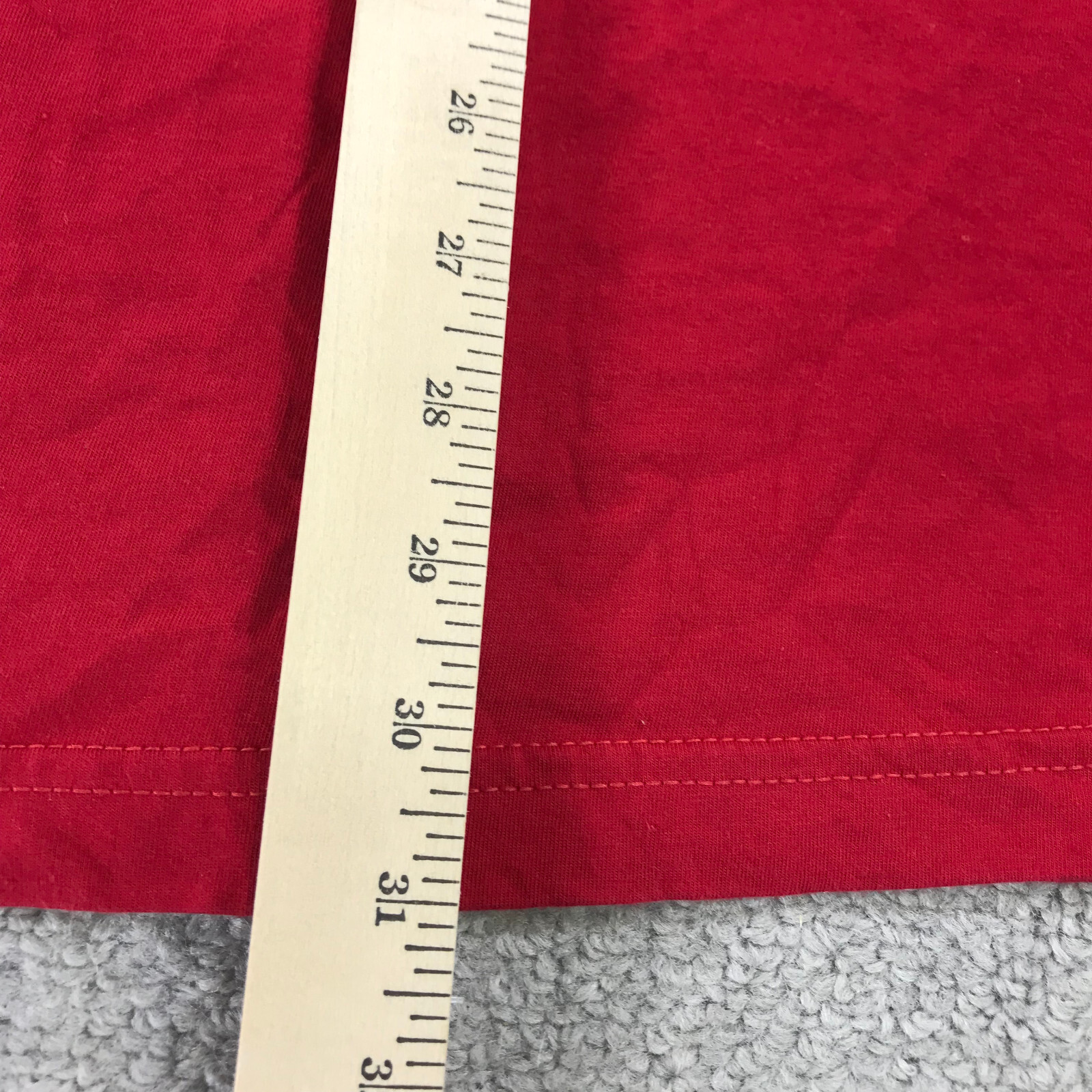 Apple Shirt Mens Extra Large Employee Genius Red Made in USA LOGO Computers gallery