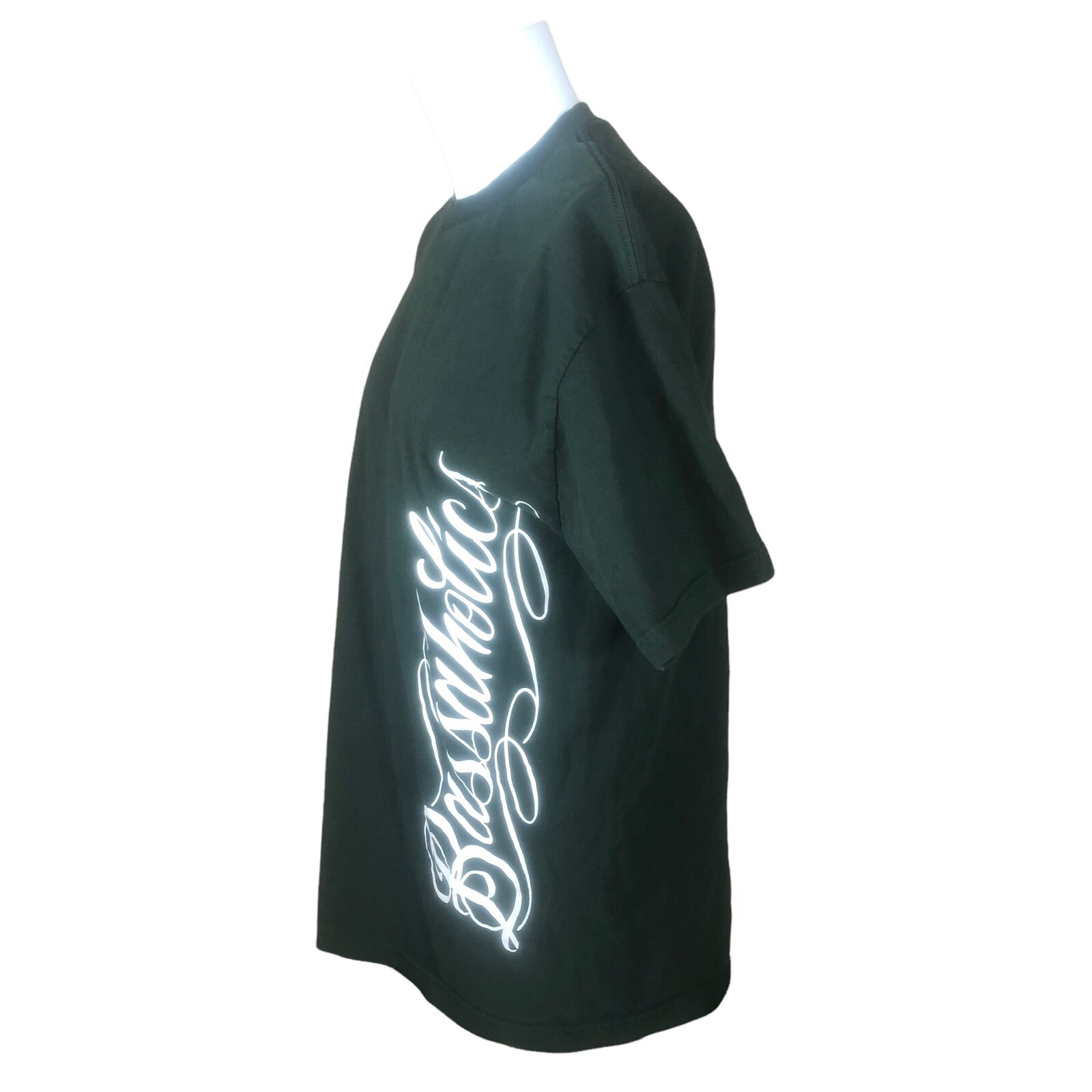 Bassaholics Bass Shirt LG Tournament Series Addicted Trophy Hunters Green TShirt gallery